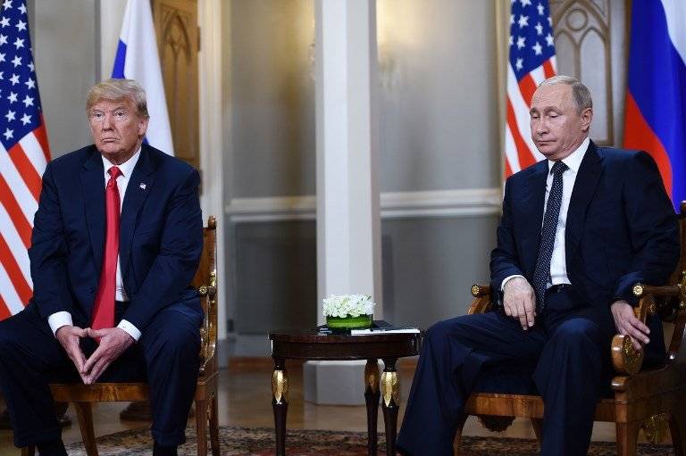 Donald Trump y Vladimir Putin