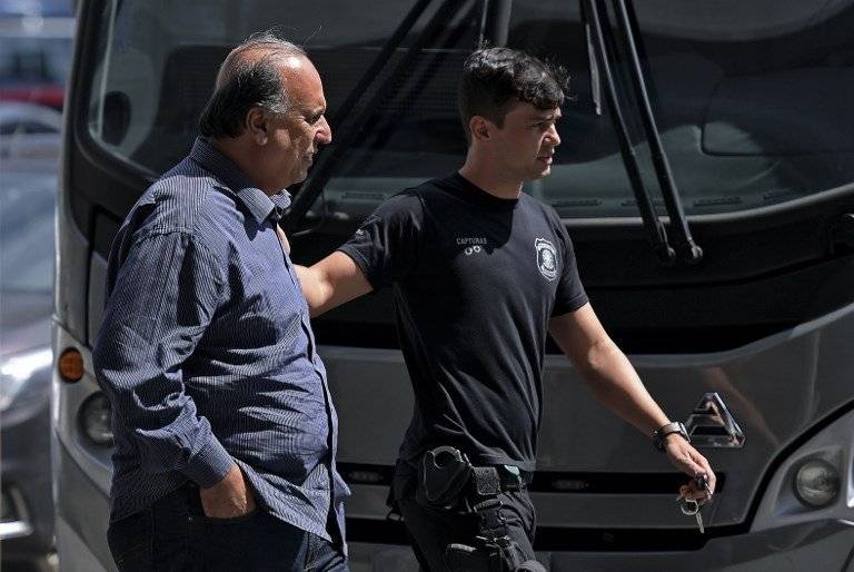 Luiz Fernando Pezao, detenido en Rio de Janeiro