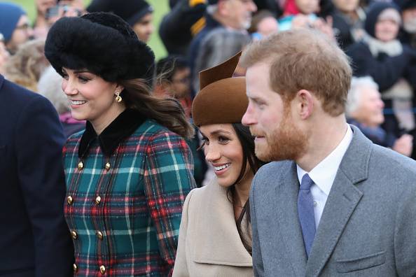 Meghan, Kate y Harry