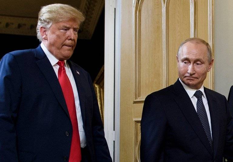 Donald Trump y Vladimir Putin
