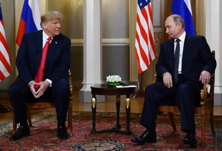 Donald Trump y Vladimir Putin