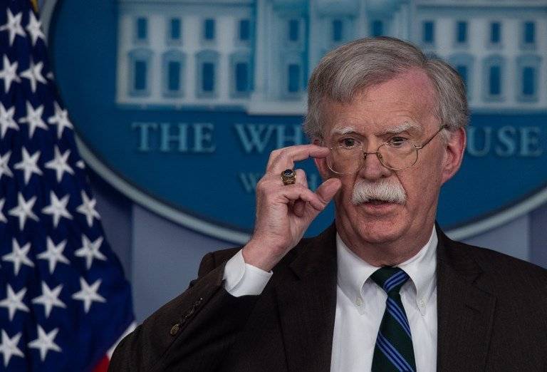 John Bolton en la Casa Blanca