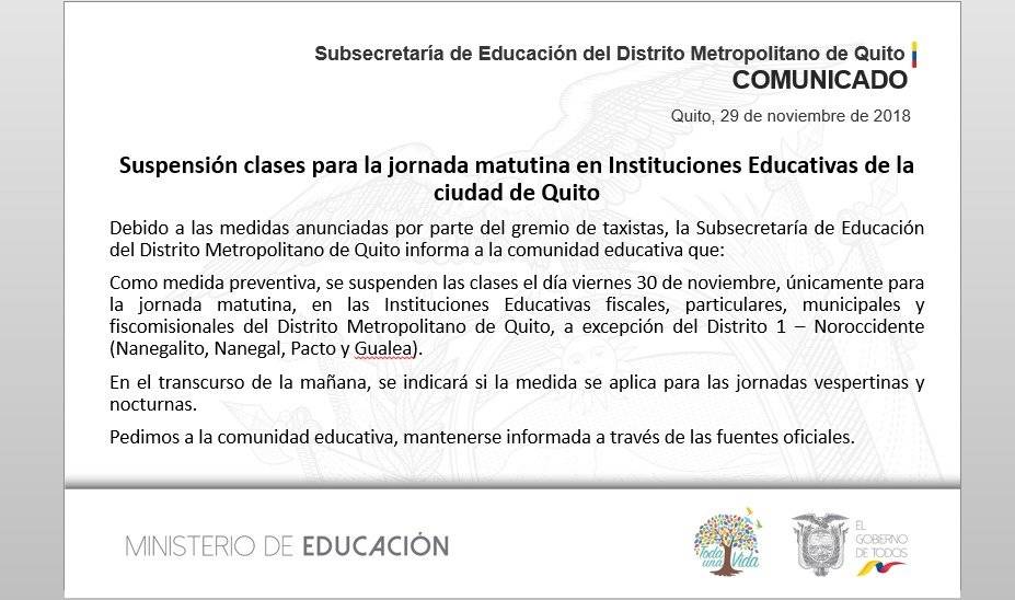 comunicado final