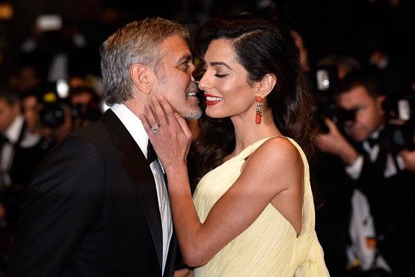 George y Amal Clooney