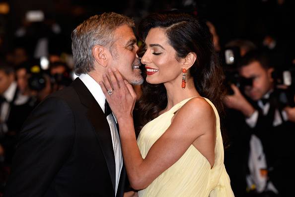 George y Amal Clooney