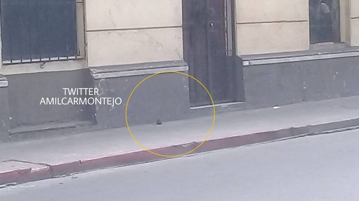 Encuentran artefacto explosivo en banqueta de la zona 1