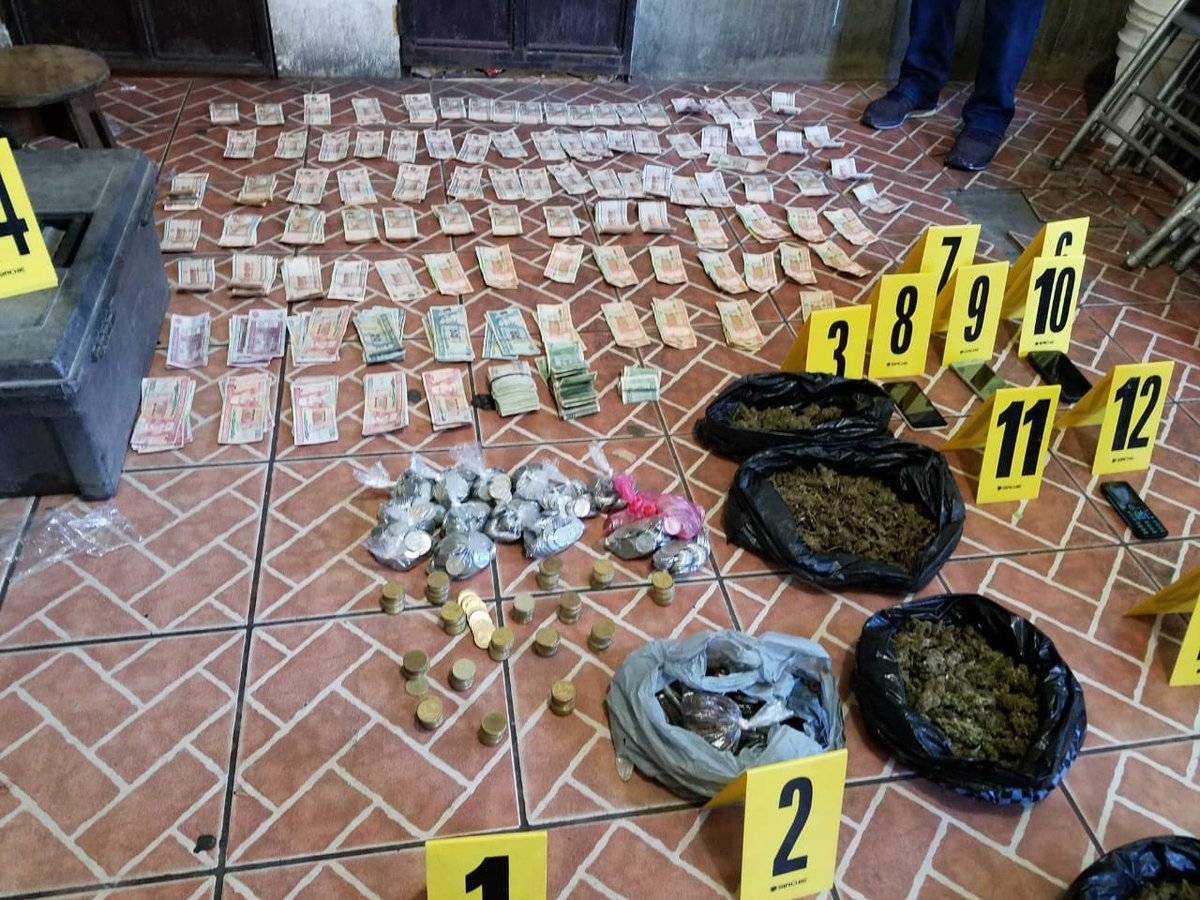 operativo contra drogas en Zacapa