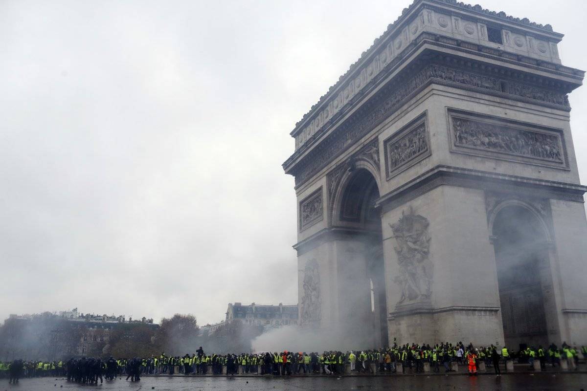 Protestas en Paris