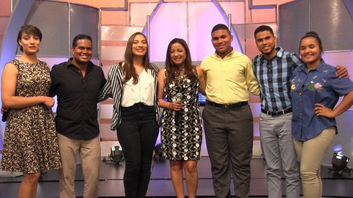 Finalistas del concurso “Voces para Cristo”. fuente externa