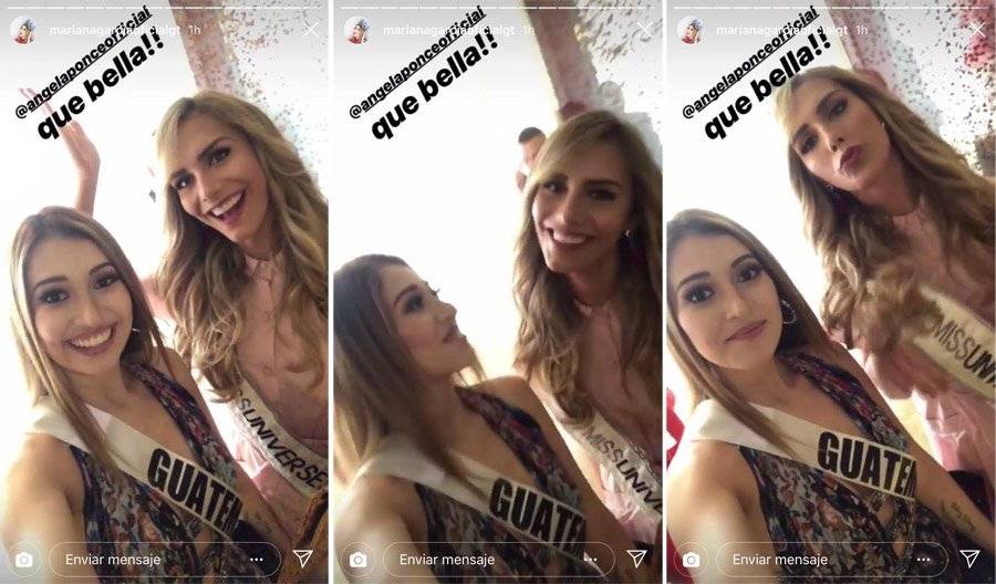 Miss Guatemala y Miss España