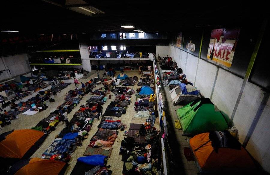 Emigrantes en Tijuana