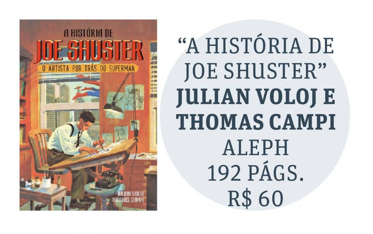 capa A História de Joe Shuster