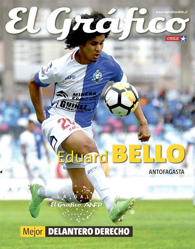 Eduard Bello sorprendió a todos / imagen: El Gráfico Chile