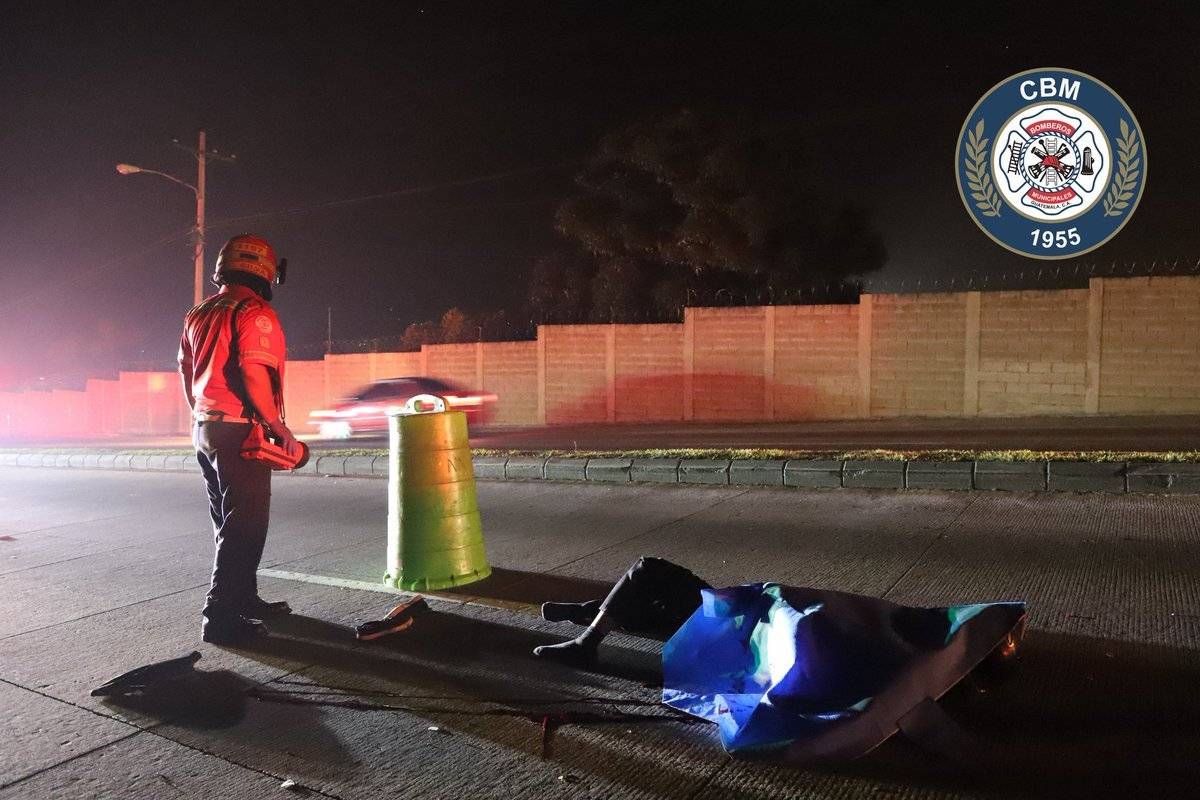 motorista fallecido en ruta al Atlántico