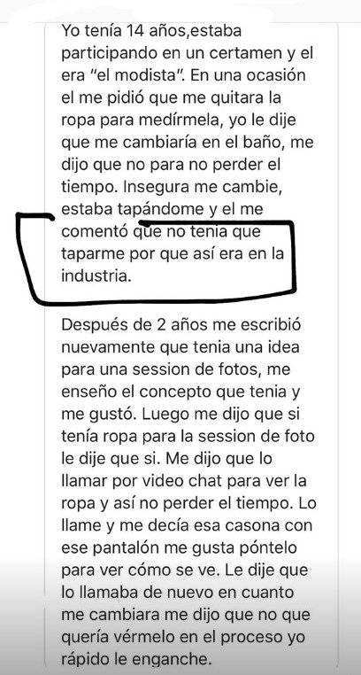 fotografo acosador
