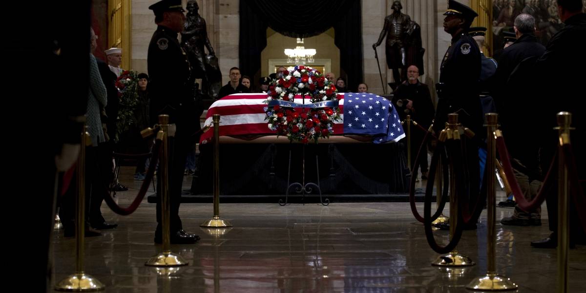 Estados Unidos despide al ex presidente George H.W. Bush
