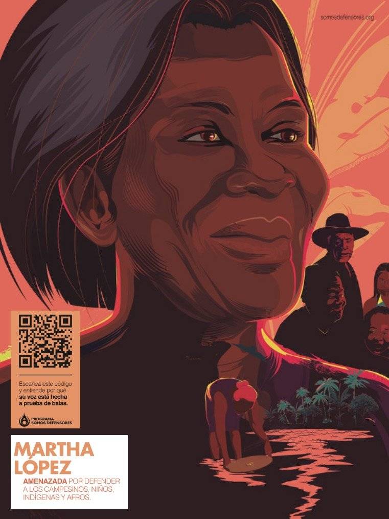 Somos defensores: Martha López