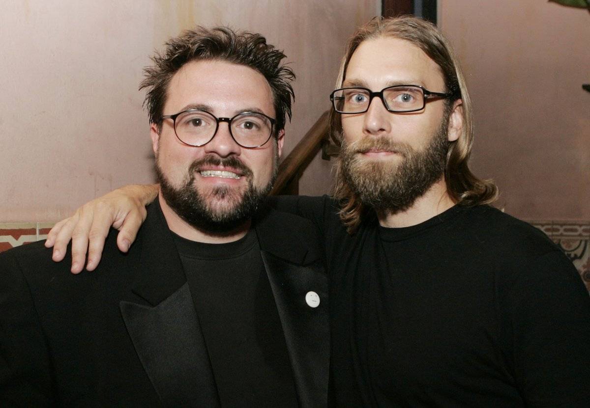 Kevin Smith (izquierda) y Scott Mosier. |getty
