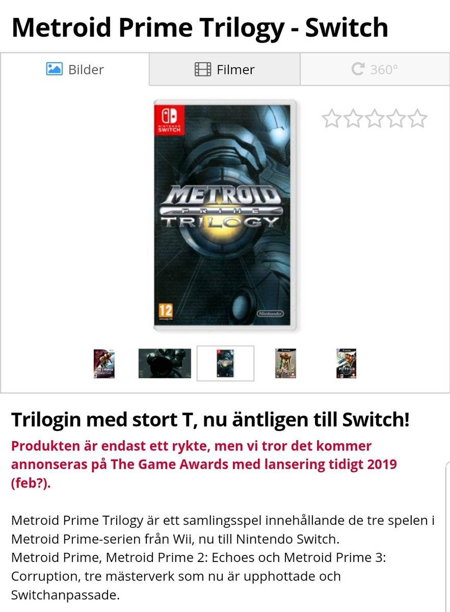 Metroid Prime Metroid Prime