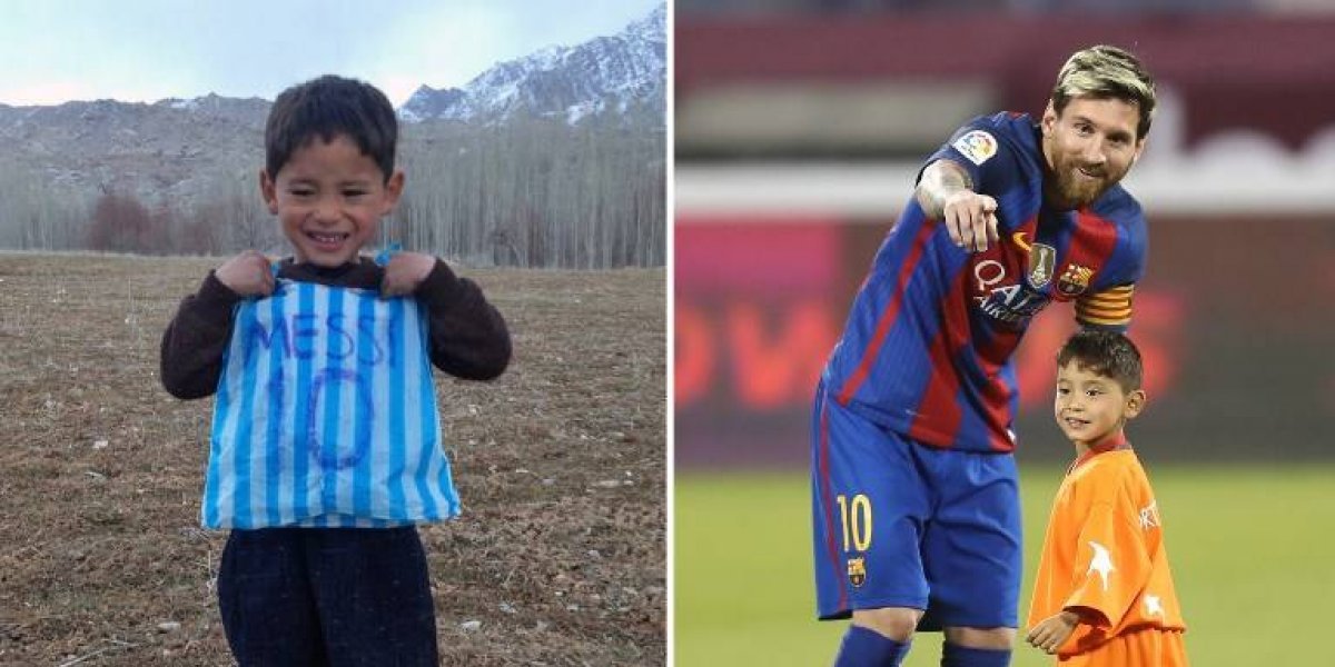 IMÁGENES. “El pequeño Messi afgano” pasó del sueño a la pesadilla