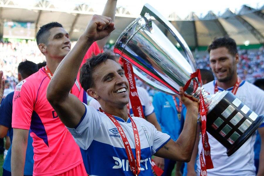 Diego Buonanotte tiene contrato hasta mediados de 2019 con la UC / Foto: Photosport