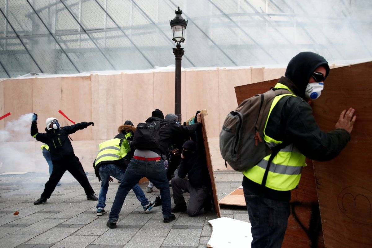 protesto frança