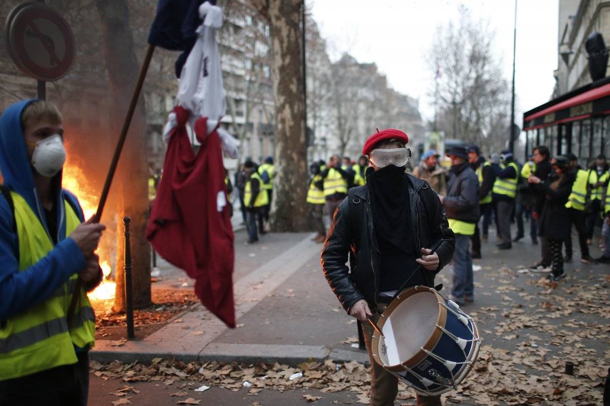 paris protestas chalecos amarillos