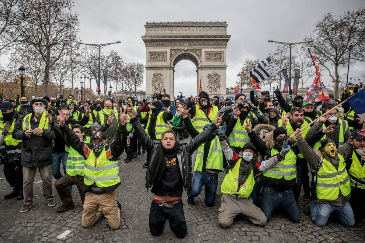 paris protestas chalecos amarillos