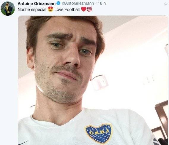 Twitter Antoine Griezmann