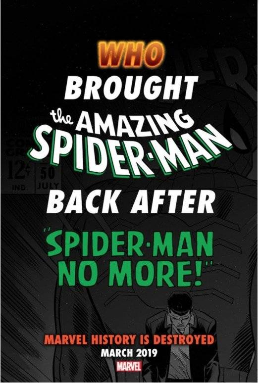 Marvel Comics destruirá su historia para el 2019
