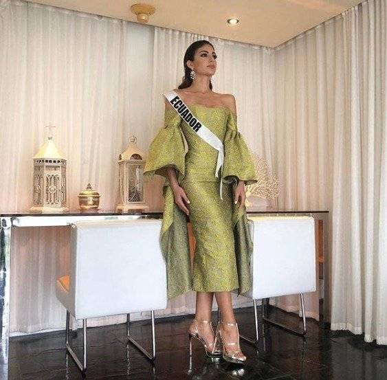 Virginia Limongi tuvo su entrevista con el jurado de Miss Universo