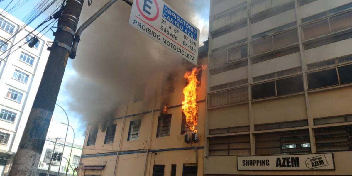 incêndio centro