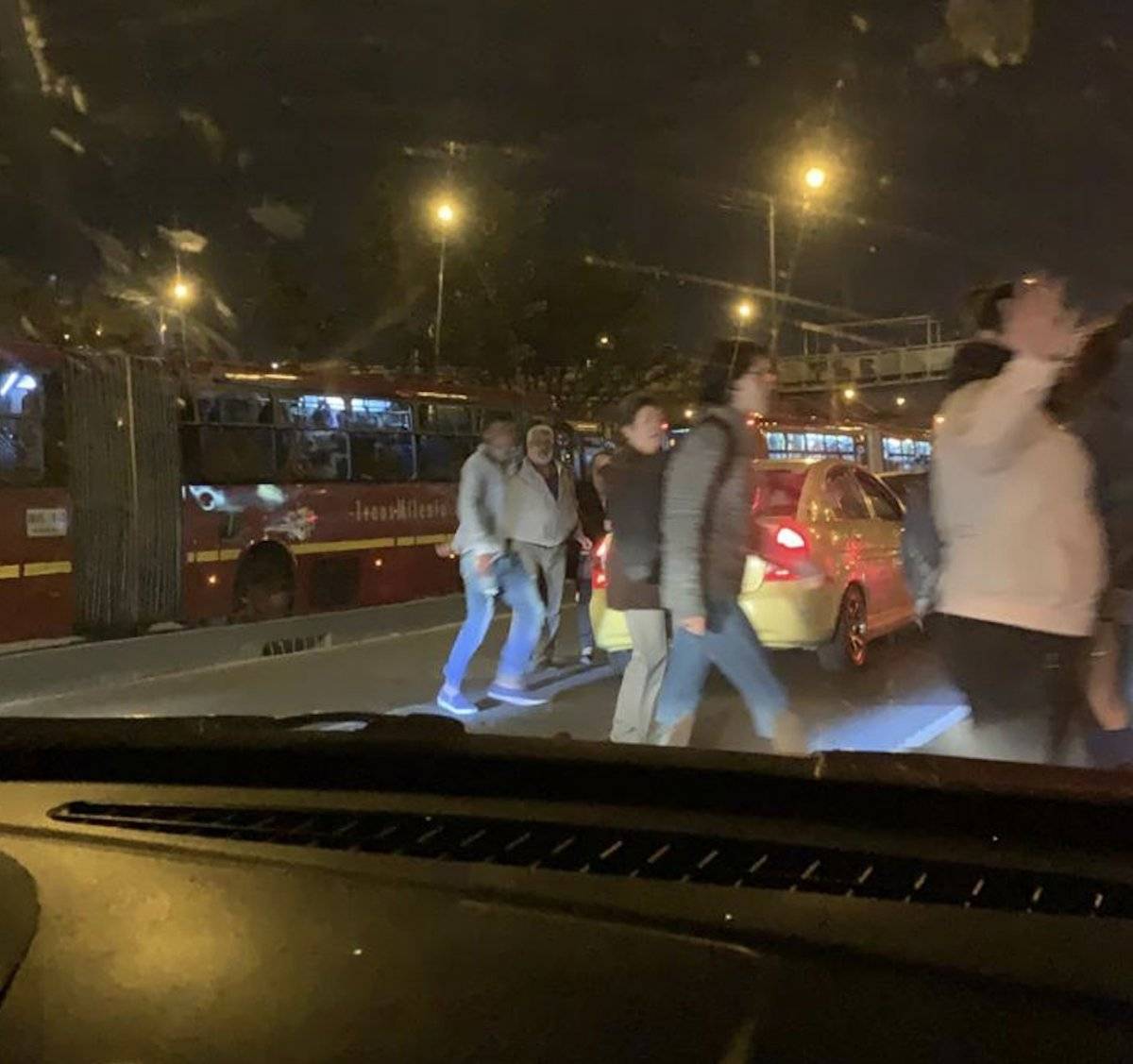 Trancón Avenida Américas