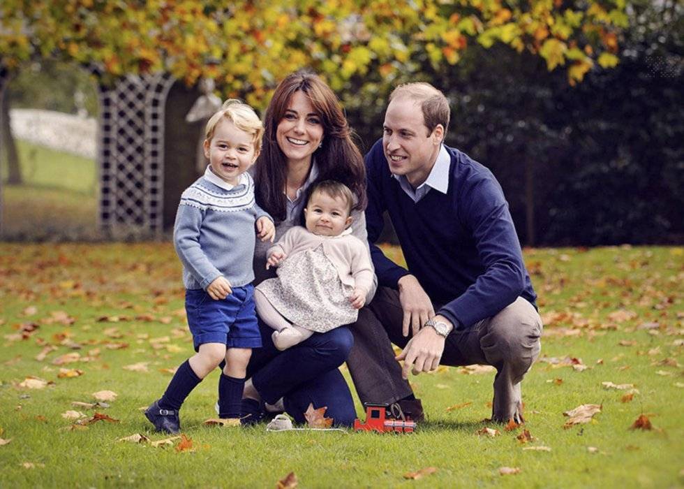 Prince William, Kate Middleton y sus hijos