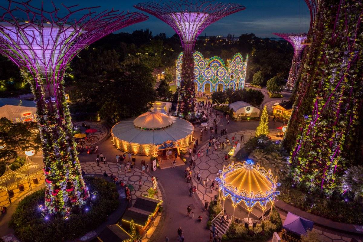 Ciudades ecológicas para celebrar Navidad
