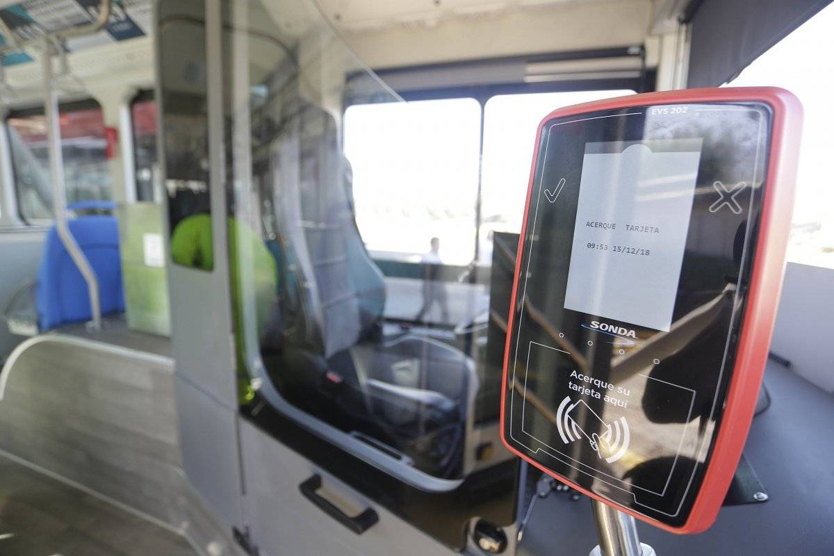 bus eléctrico Transantiago