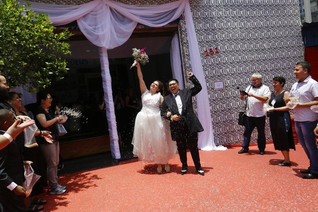 Matrimonios gay en Brasil