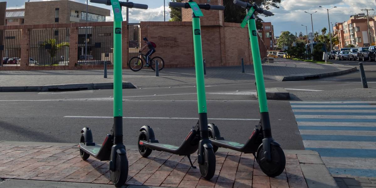 Así funciona Grin, uno de los servicios de monopatines eléctricos por alquiler que operan en Bogotá