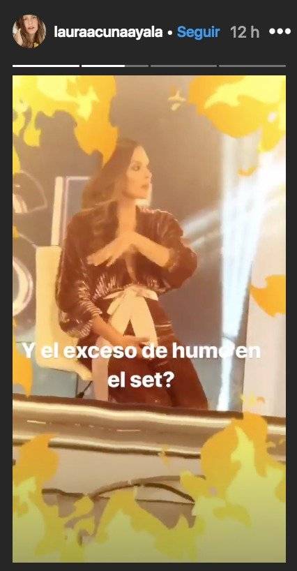 Captura de pantalla Instagram Laura Acuña