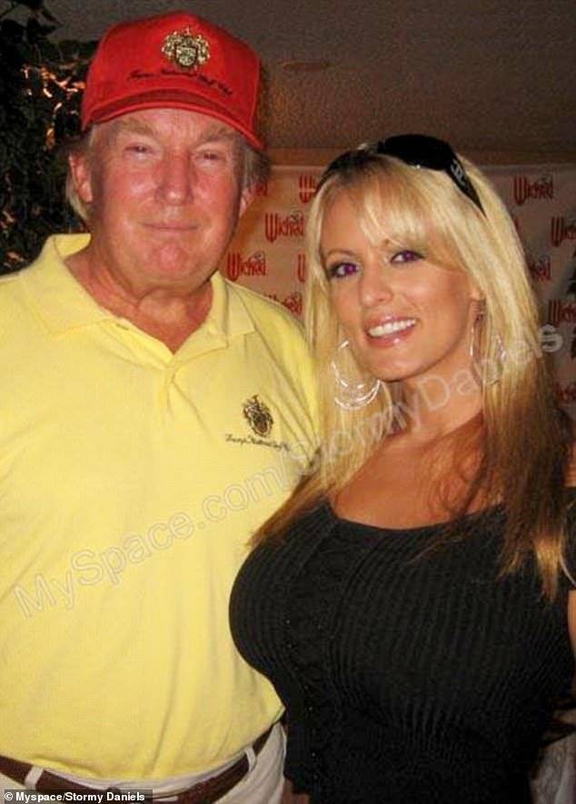 Donald Trump y Stormy Daniels