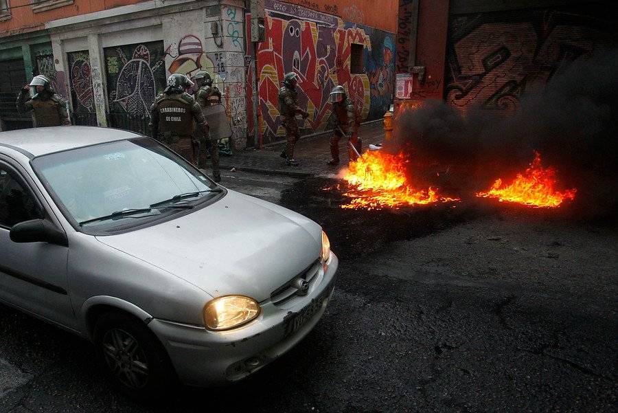 Violentas manifestaciones por paro de trabajadores de EPV