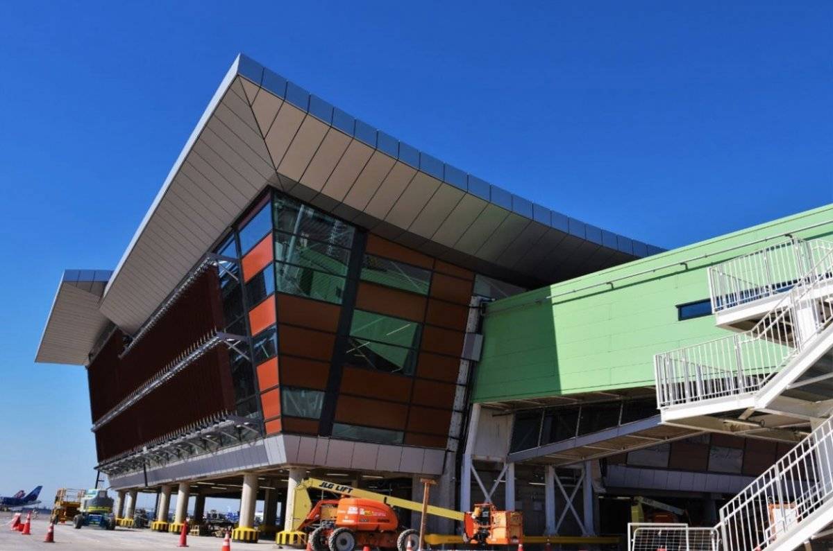 Espigón C del aeropuerto 2018 / Gentileza MTT