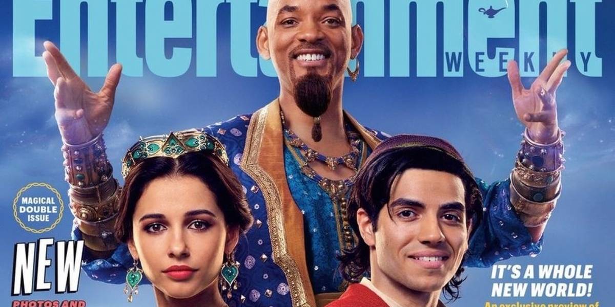 Primer vistazo a Will Smith como "El Genio" en la adaptación live-action de Aladdin