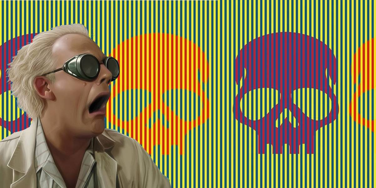 Esta ilusión óptica volará tu cabeza: ambas calaveras son del mismo color y engañan a tu cerebro