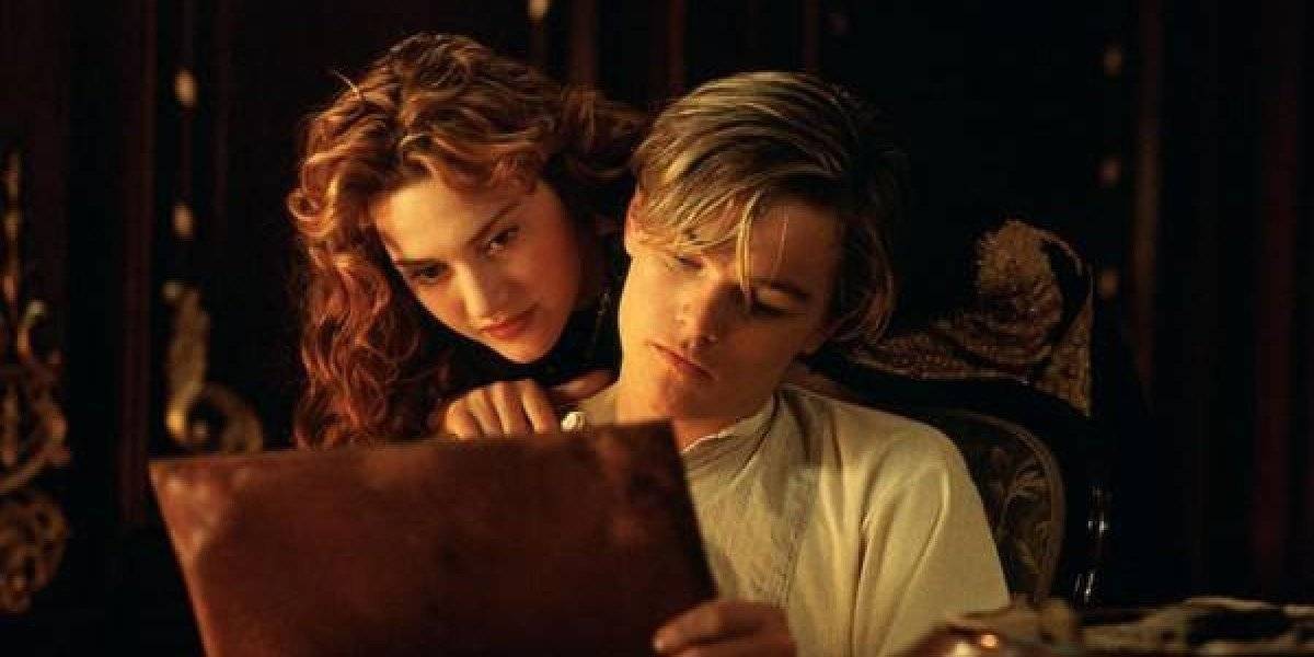Jack y Rose. Captura Titanic
