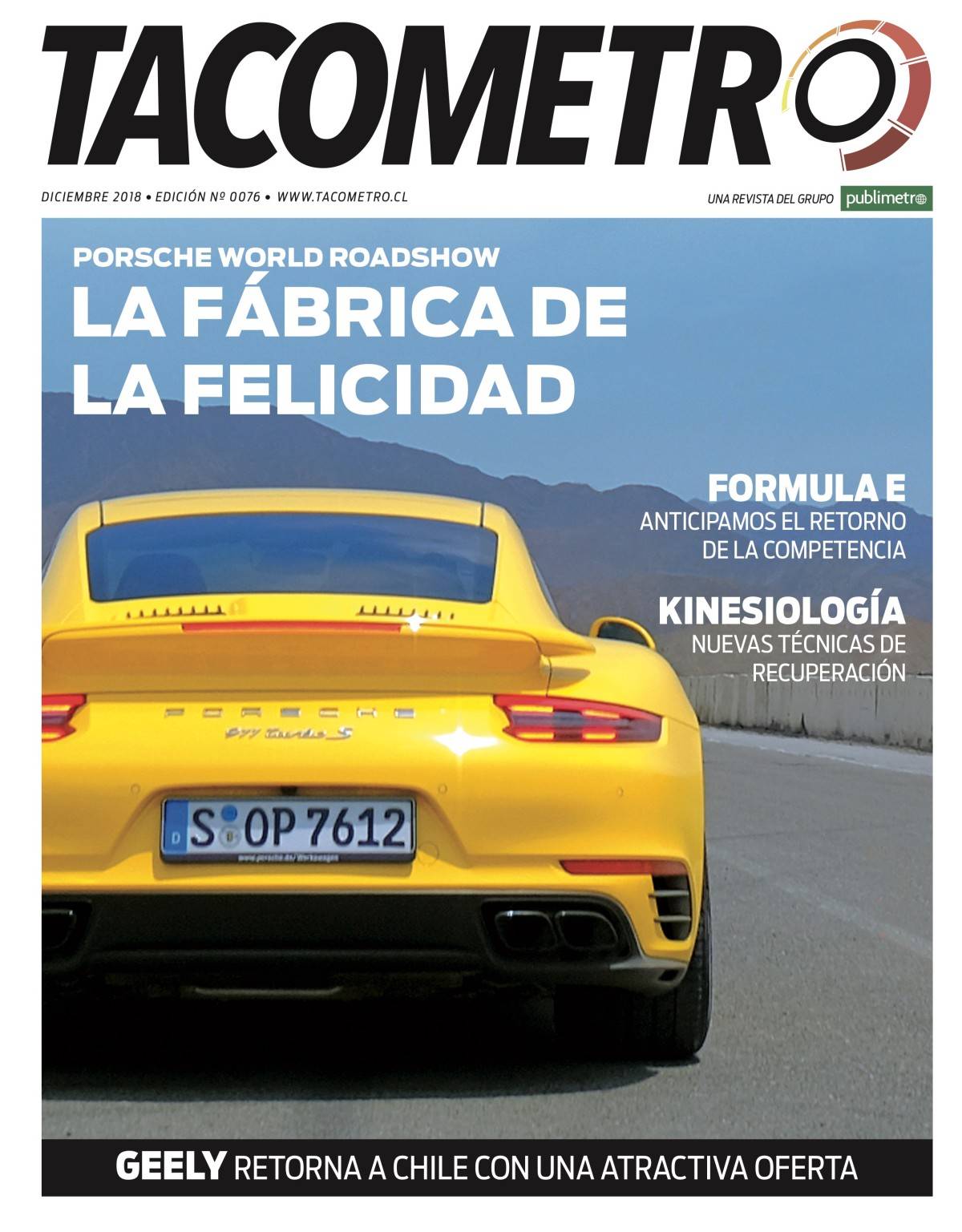 Portada Tacómetro diciembre