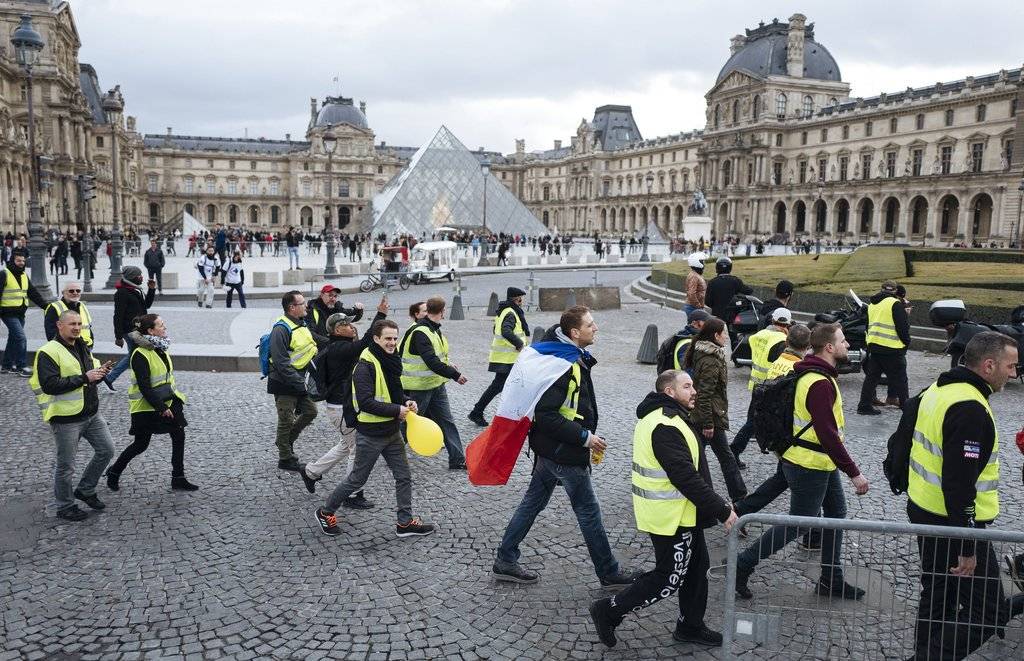 Protestas de los chalecos amarillos en Francia