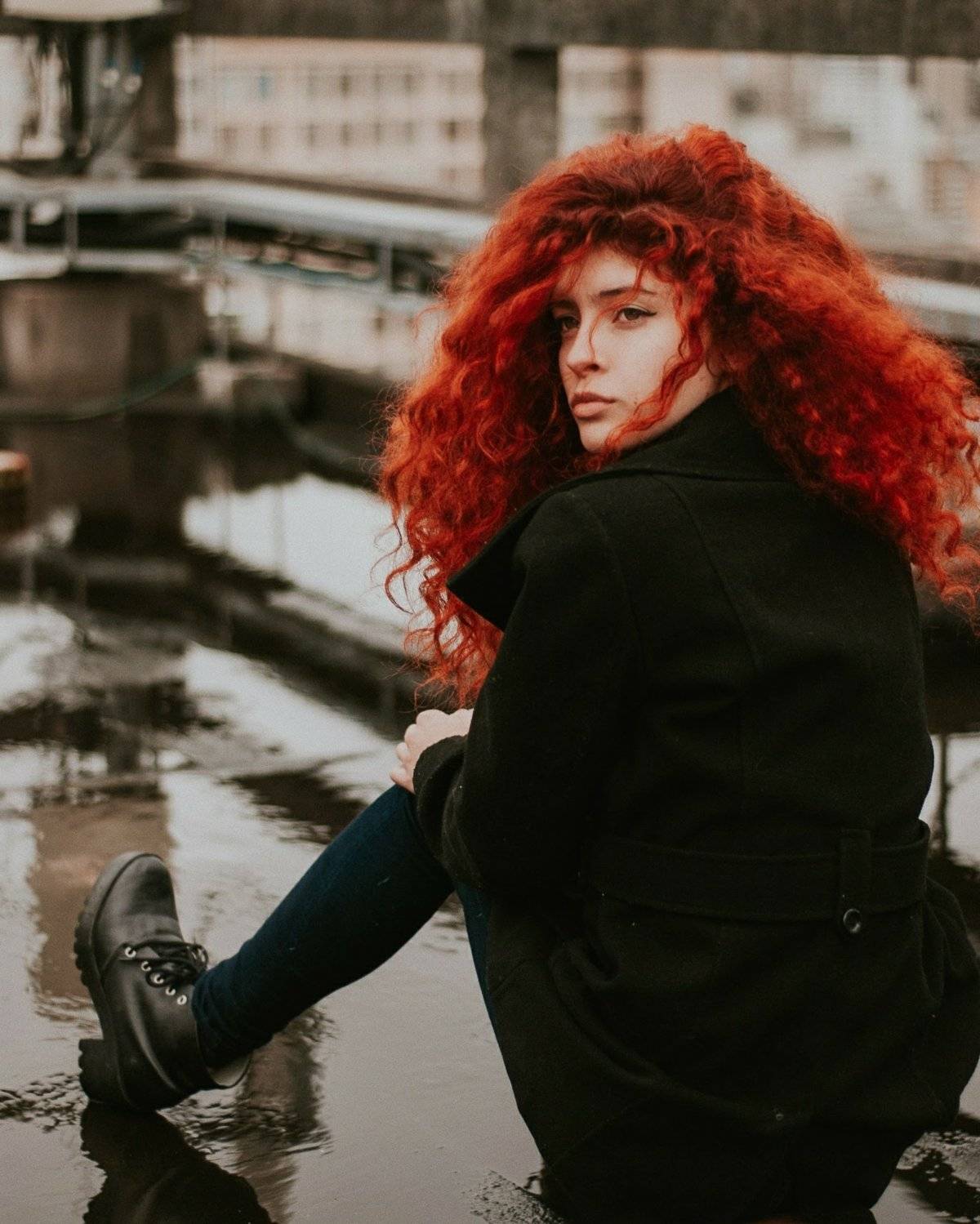 cabello en invierno