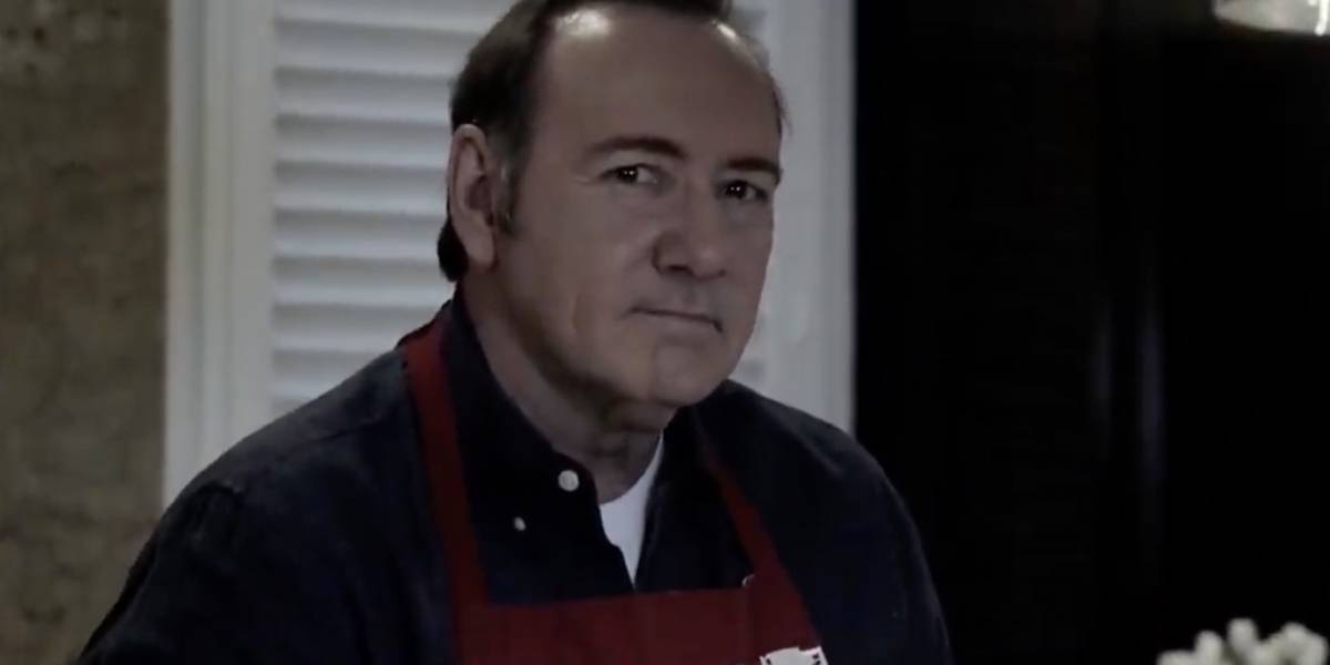 Kevin Spacey reapareció en un video como Frank Underwood