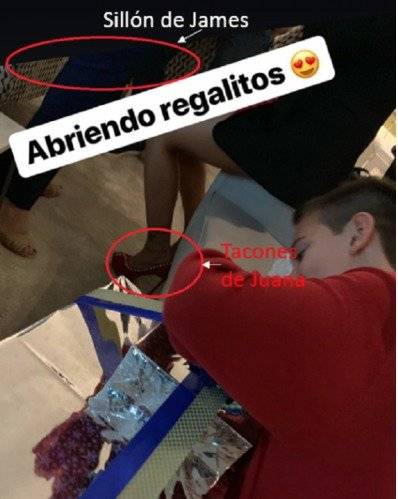 Captura de pantalla Instagram Shannon de Lima